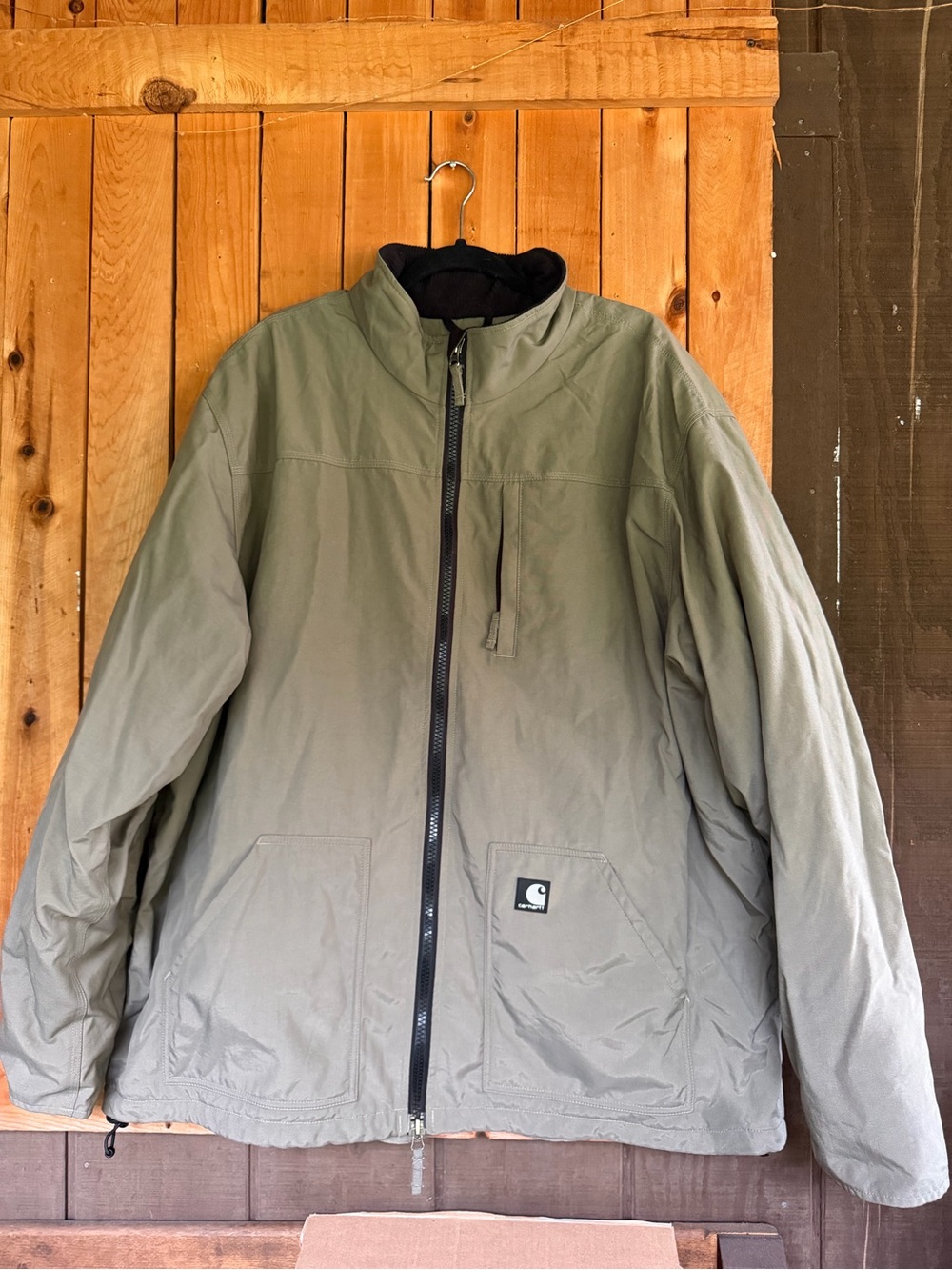 Carhartt Olive Green workshield vented jacket